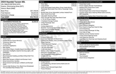 2024 Hyundai Tucson SEL