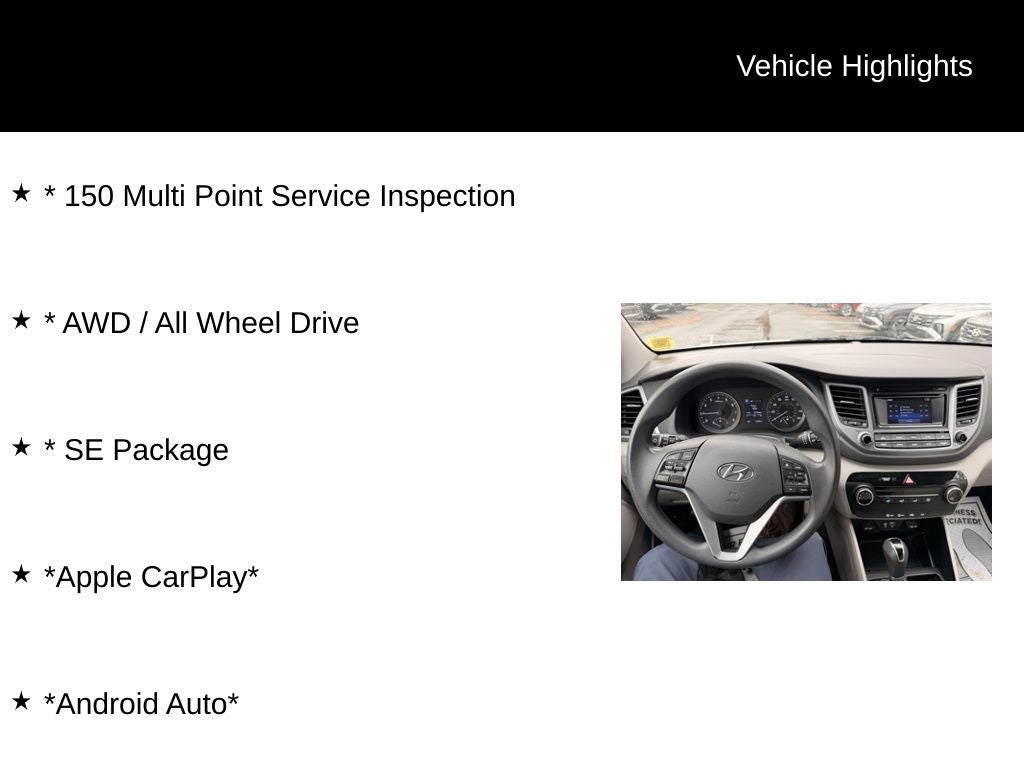 2016 Hyundai Tucson SE