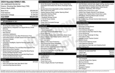 2024 Hyundai IONIQ 5 SEL