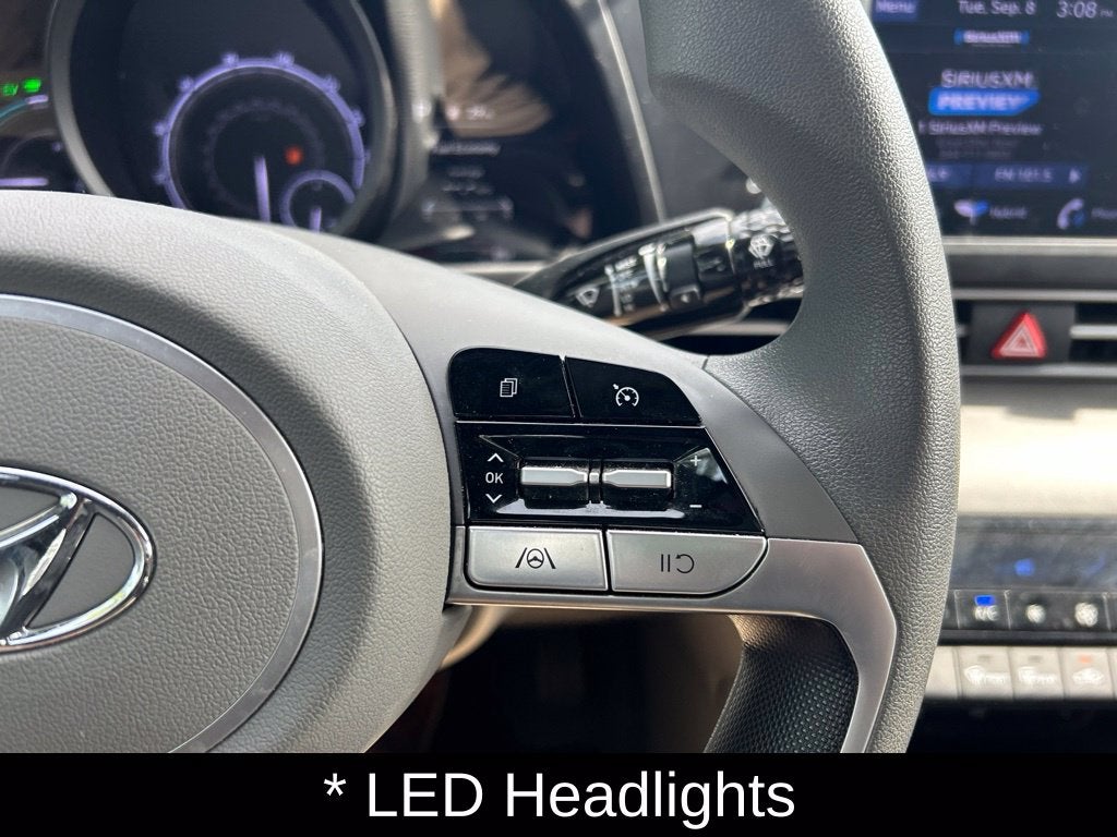 2023 Hyundai Elantra Hybrid Blue