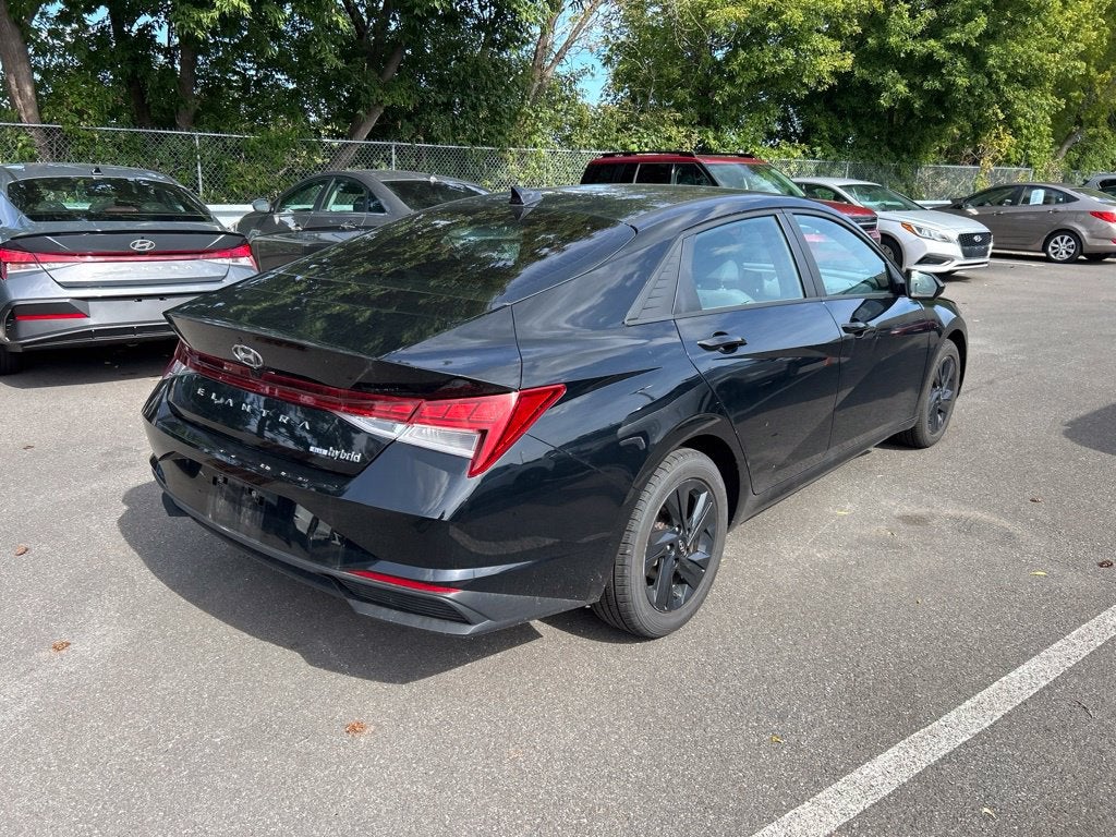 2023 Hyundai Elantra Hybrid Blue