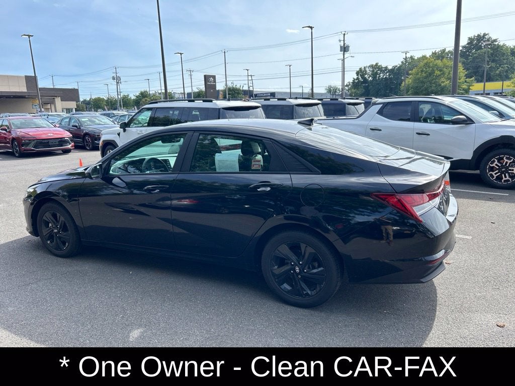 2023 Hyundai Elantra Hybrid Blue