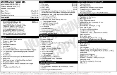 2024 Hyundai Tucson SEL