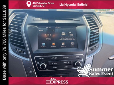 2017 Hyundai Santa Fe Sport 2.4 Base