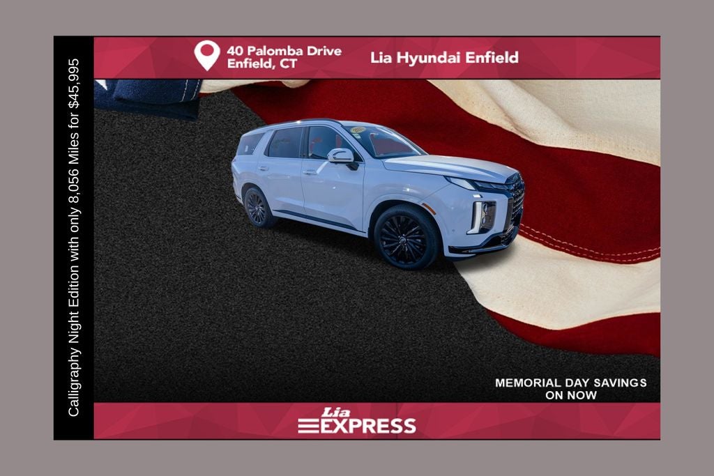 2025 Hyundai Palisade Calligraphy Night Edition