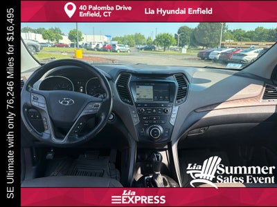 2018 Hyundai Santa Fe SE Ultimate