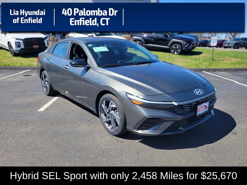 2025 Hyundai Elantra Hybrid SEL Sport