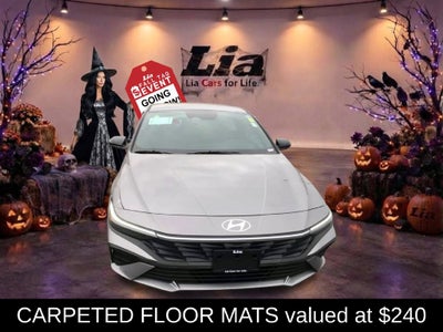 2026 Hyundai Elantra Hybrid Blue