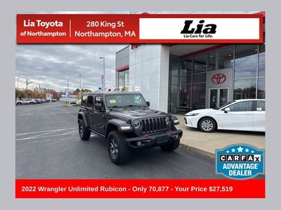 2022 Jeep Wrangler Unlimited Rubicon