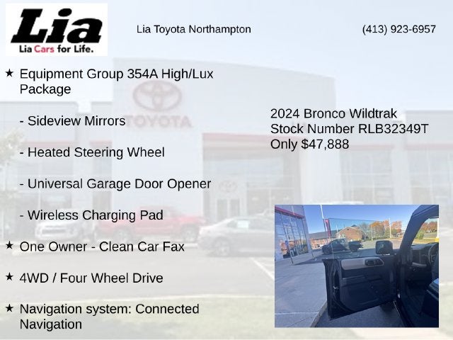 2024 Ford Bronco Wildtrak