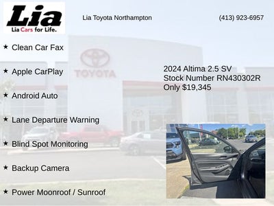 2024 Nissan Altima 2.5 SV