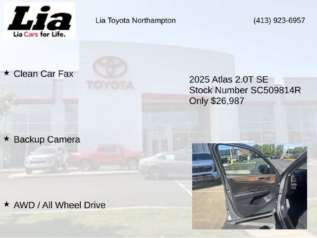 2025 Volkswagen Atlas 2.0T SE w/Technology