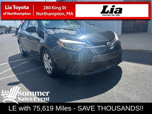 2016 Toyota Corolla LE