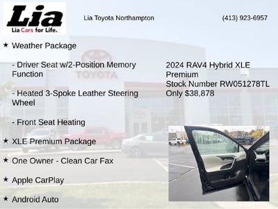 2024 Toyota RAV4 Hybrid XLE Premium