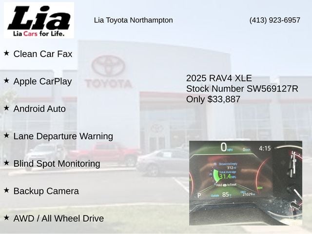 2025 Toyota RAV4 XLE