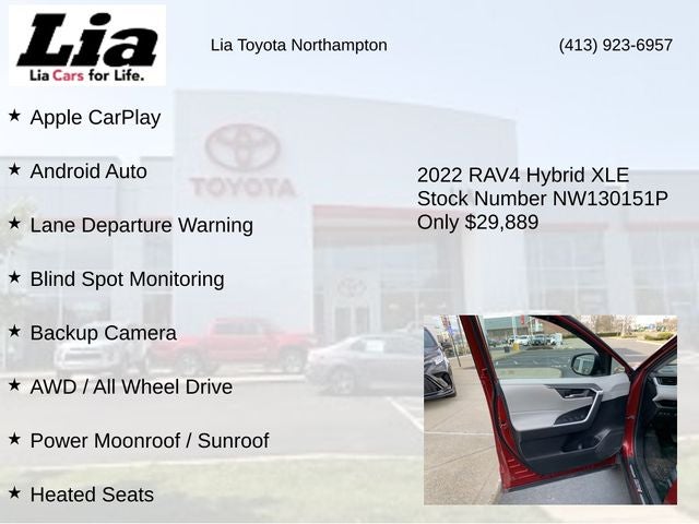 2022 Toyota RAV4 Hybrid XLE