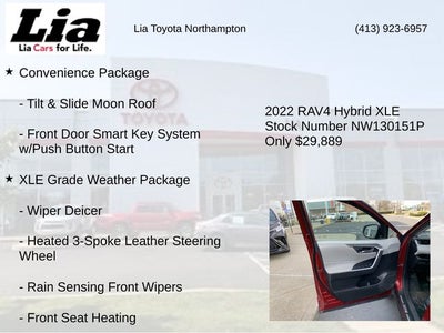 2022 Toyota RAV4 Hybrid XLE