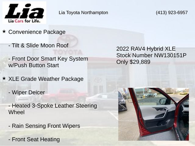 2022 Toyota RAV4 Hybrid XLE