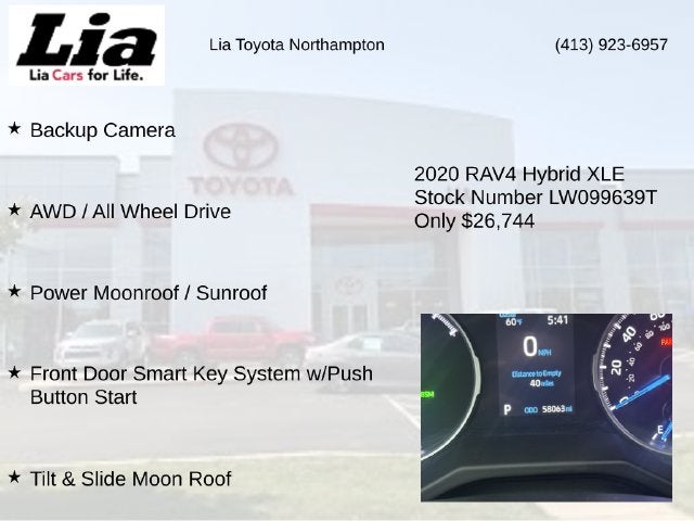 2020 Toyota RAV4 Hybrid XLE
