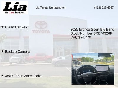 2025 Ford Bronco Sport Big Bend