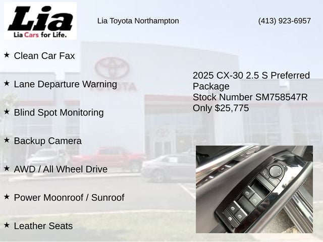 2025 Mazda Mazda CX-30 2.5 S Preferred Package