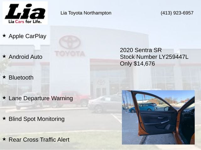 2020 Nissan Sentra SR