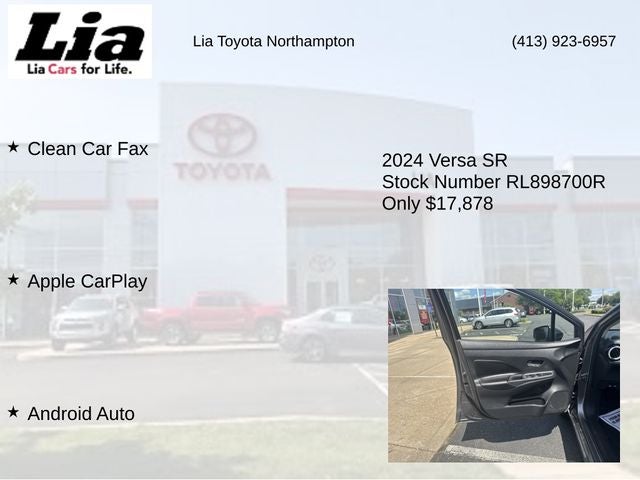 2024 Nissan Versa 1.6 SR