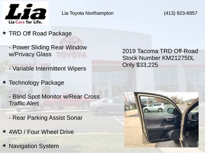 2019 Toyota Tacoma TRD Off-Road V6