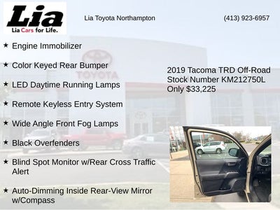 2019 Toyota Tacoma TRD Off-Road V6