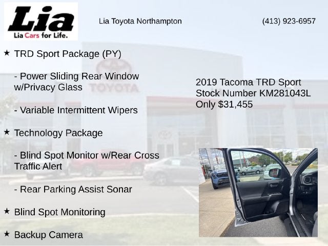 2019 Toyota Tacoma TRD Sport V6