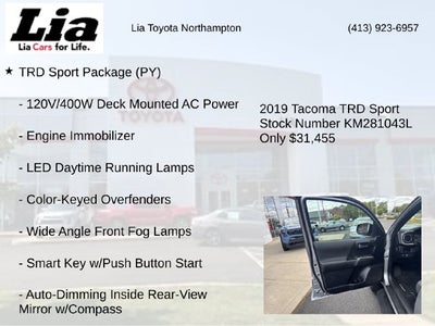 2019 Toyota Tacoma TRD Sport V6