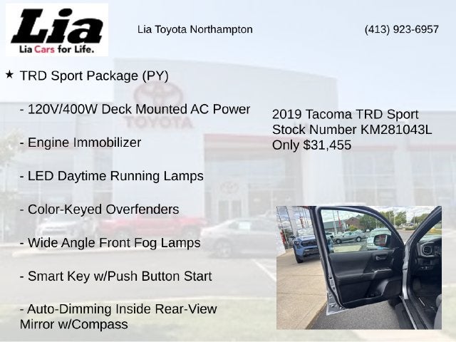 2019 Toyota Tacoma TRD Sport V6