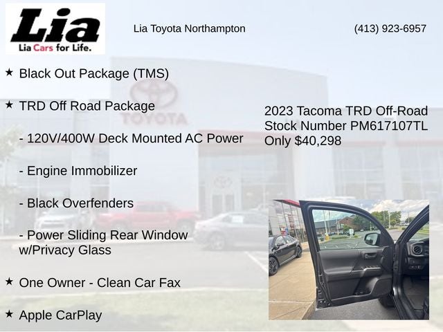 2023 Toyota Tacoma TRD Off-Road V6