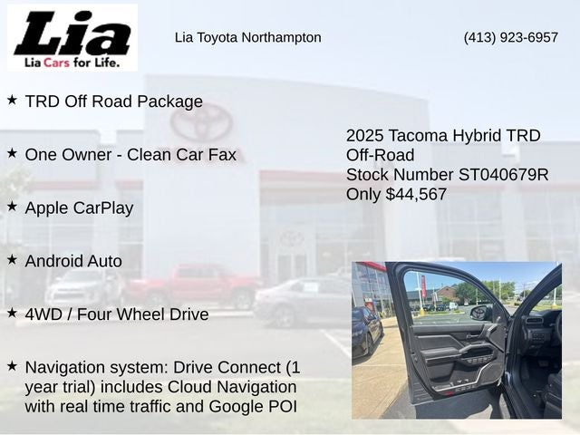 2025 Toyota Tacoma Hybrid TRD Off Road