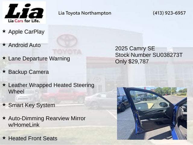 2025 Toyota Camry SE