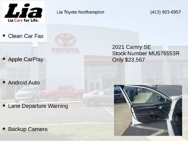 2021 Toyota Camry SE