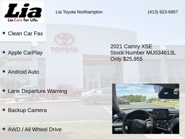 2021 Toyota Camry XSE