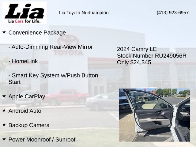 2024 Toyota Camry LE