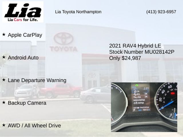 2021 Toyota RAV4 Hybrid LE