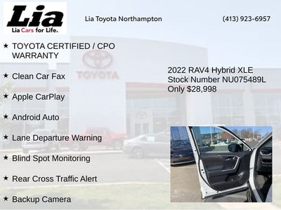 2022 Toyota RAV4 Hybrid XLE