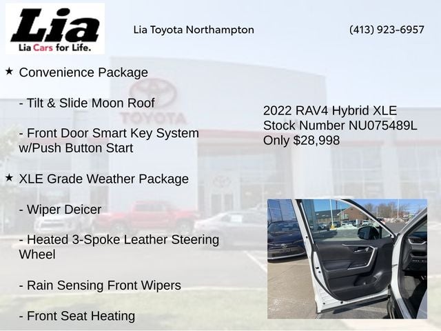 2022 Toyota RAV4 Hybrid XLE