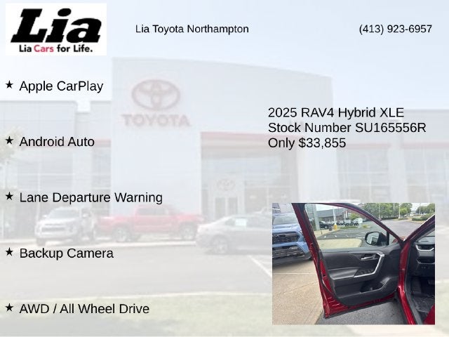 2025 Toyota RAV4 Hybrid XLE