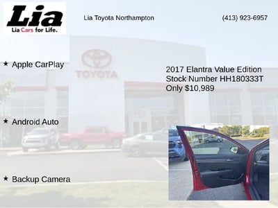 2017 Hyundai Elantra Value Edition