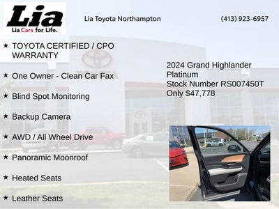2024 Toyota Grand Highlander Platinum