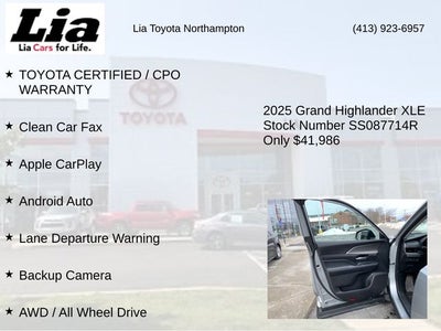 2025 Toyota Grand Highlander XLE