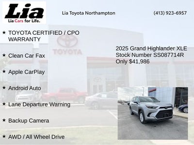 2025 Toyota Grand Highlander XLE