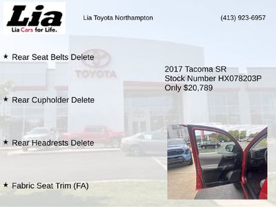 2017 Toyota Tacoma SR