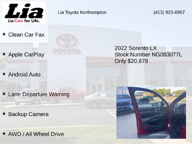 2022 Kia Sorento LX