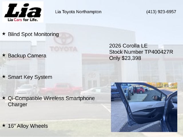 2026 Toyota Corolla LE