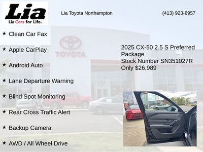 2025 Mazda Mazda CX-50 2.5 S Preferred Package